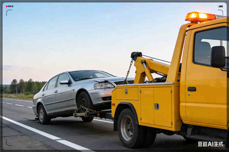 城中区拖车救援电话【案例】